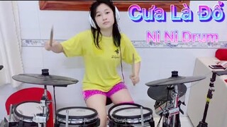 CƯA LÀ ĐỔ (Drum Cover) - PHÁT HỒ X2X | Ni Ni Drum | Facebook em trăm ngàn follow