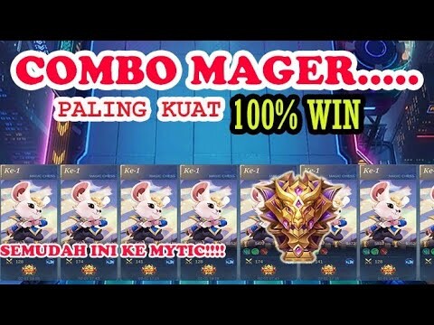 COMBO MAGER AUTO WIN, BURUAN COBA MUMPUNG BELUM DI NERF