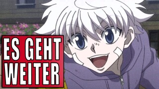 Hunter X Hunter Manga geht in 10 Tagen weiter!!