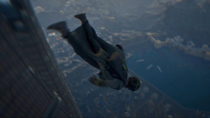 How come he feels so good flying just like a flying squirrel?