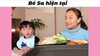 Bé Sa lớn quá rồi #funny #haihuoc