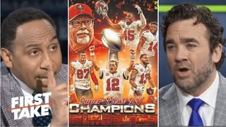 FIRST TAKE | Jeff Saturday tells Stephen A. Why Brady-Bucs are still the elite Super Bowl contenders