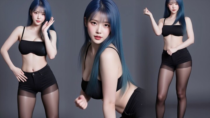 I❤️U Lee Ji-eun No.9: The Battle Anthem of Her Meaty Thighs Blares—Vertical Video Edition