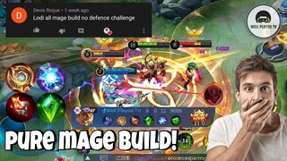 GATOTKACA PURE MAGE BUILD - Can 1 Hit Combo a Marksman | MLBB