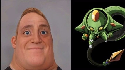 Pandangan Mr. Incredible pada setiap pengganti (secara bertahap menyublim)