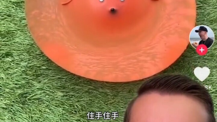 He's about to explode.