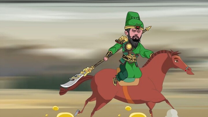Episode 2 of "Pan Feng Don't Panic": Pan Feng vs. Lu Bu! #OriginalAnimation#SecondaryDimension#SandS