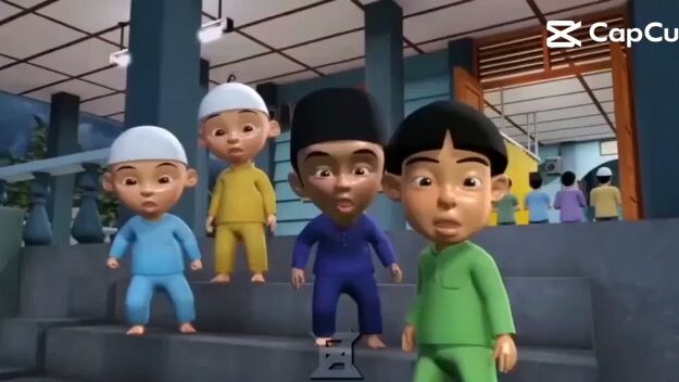 Upin Ipin jadi bocil STM