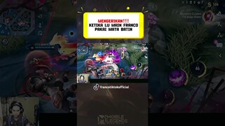 yang bisa kayak gini ketik 1, pasti gaada #francotiktok #mobilelegends