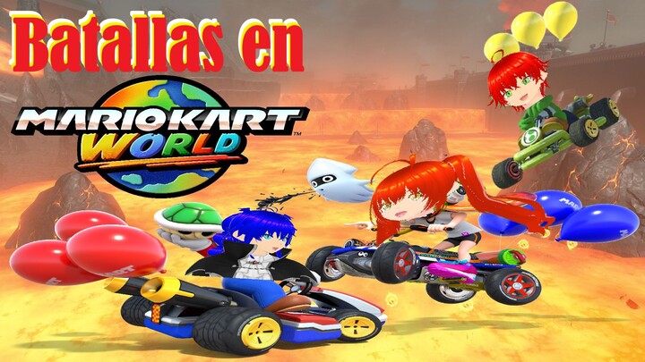 Batallas Mario Kart Wrold con UguisuFamVT