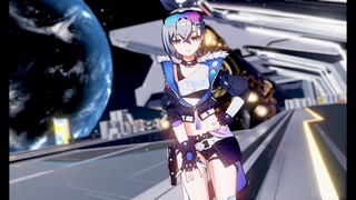 Honkai: Star Rail MMD 4K / Silver Wolf / Queencard