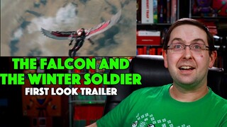 REACTION! The Falcon and the Winter Soldier First Look Trailer - Disney+ Marvel Series 2021