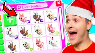 Opening Hare Boxes To Get Every *MEGA NEON HARE* Pet In Adopt Me Christmas Update 2023 (Roblox)