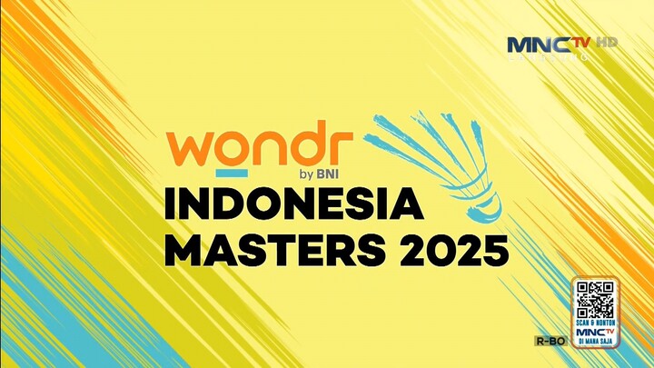 MNCTV Sports Wondr Indonesia Master 2025 • MNCTV HD • 23102025