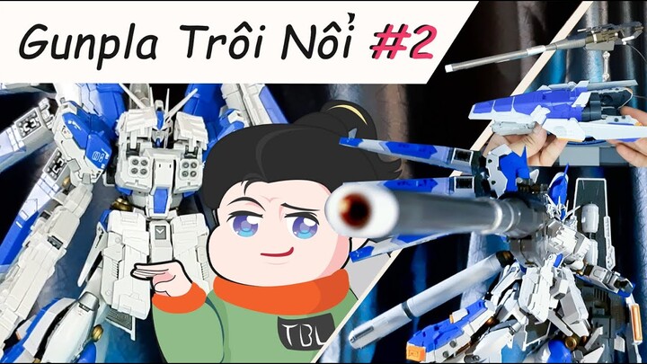 Gunpla Trôi Nổi 2 l Phụ kiên HWS 1/144 Hi Nu Gundam Susan Model l bazooka Effect wing l Gunpla Debut