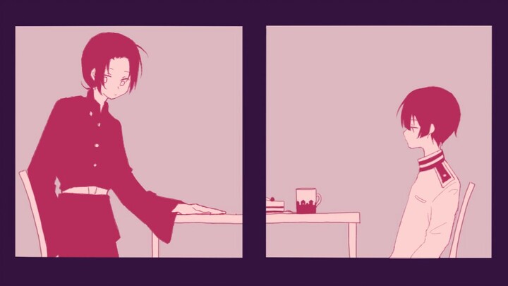 [APH Handwriting/Far East] Katrali "Use that set of rusty cutlery to put an end to me"