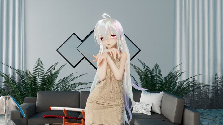 [MMD nada lemah] Aku sakit .mp4