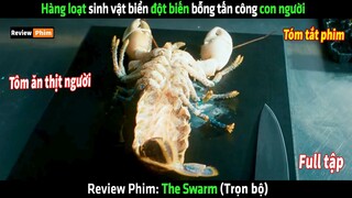 Hàng loạt sinh vật biển đột biến bỗng tấn công con người - tóm tắt phim The Swarm