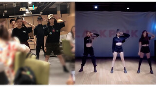 [Dance cover] Sahabatku menari "Kill This Love" BLACKPINK di restoran