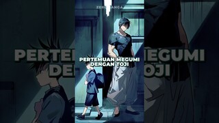 PERTEMUAN MEGUMI DENGAN TOJI #shorts #jujutsukaisen