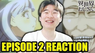 IS SHE ACTUALLY COMPETING AGAINST OJISAN | Isekai Ojisan Episode 2 Reaction