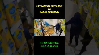 3.PERAMPOK BERSAJAM DIHANTAM BALIK OLEH KORBAN