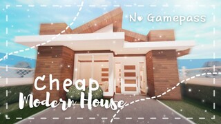 Roblox Bloxburg - No Gamepass Starter Cheap Modern House - Minami Oroi