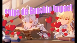 Top 10 ships de Genshin Impact  #Especia dia dos Namorados