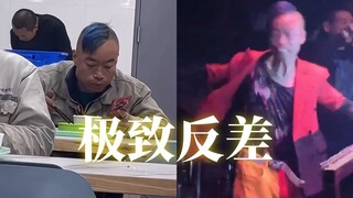 The young man works hard as a welder during the day to earn money, but transforms into a dancing div