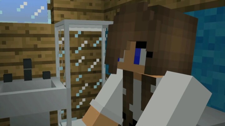 [Minecraft] Girl Being Peeped In Toilet