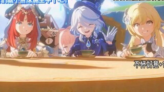 Genshin Impact comic strip: Team recruitment ~ Artist: LittleRedhoodd