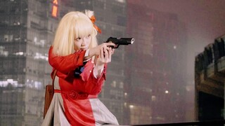 [Lycoris Recoil] Nishiki Chiho shoots a bullet of love ❤