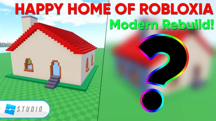Rebuilding The OG Roblox House.,Nostalgic! (Roblox Studio)