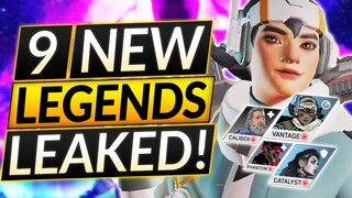 9 NEW LEGENDS LEAKED - CRAZY Abilities and NEW Season 13 Changes  - Apex Legends Guide