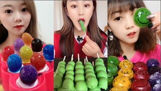 [ASMR] THÁNH ĂN ĐÁ| Ăn Đá lạnh, chocola đông lạnh đa màu sắc| Ice Eating MUKBANG SATİSFYİNG#248