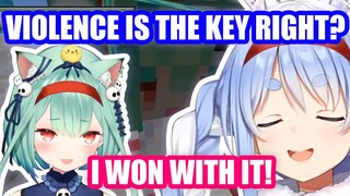 Rushia's Talent for Violence is the Key to Winning in the Obstacle Race 【Hololive English Sub】