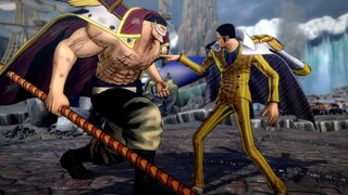 Pertarungan Shirohige vs Kizaru di Perang Marineford - One Piece Burning Blood Gameplay