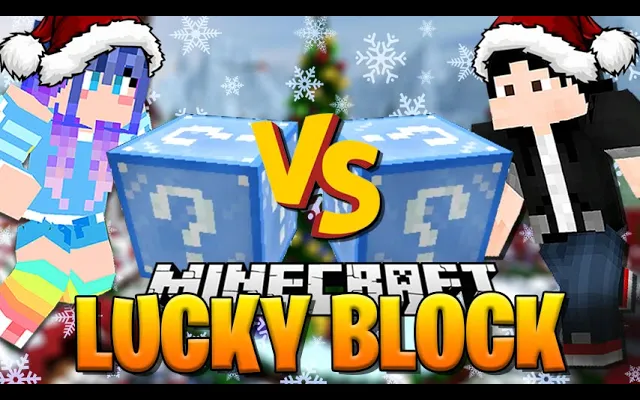 🔥 สุขสันต์วันคริสมาสต์! Minecraft LuckBlock Challenge!