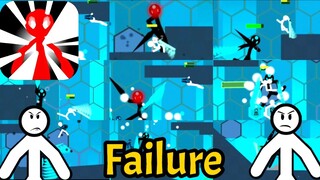 The failures of Boss fight lv.10 | Stickman Project Rebirth |