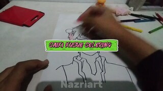 Saiki Kusuo Coloring by Nazriat || bagian mewarnai