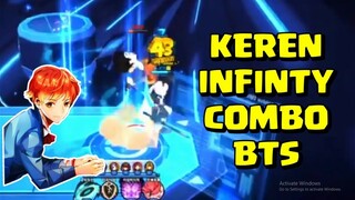 lost saga infinty combo BTS keren parah