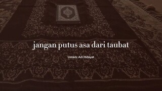 jangan putus asa dari tobat