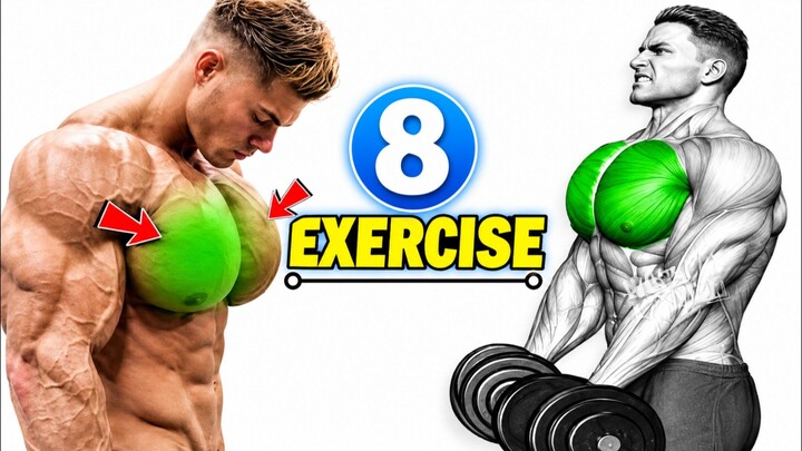 🔥 8 Chest Exercises to Get a Bigger
