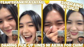 AKIRA pinakilig ang fans sa mga pick-up lines kay Francine• FRANKIRA LAYAG 💛