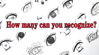 Drawing 36 Eyes from Demon Slayer! Who Do They Belong to?