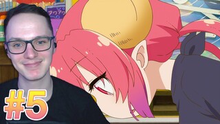 MISS KOBAYASHI'S DRAGON MAID SEASON 2 EPISODE 5 REACTION/REVIEW! - Ilulu finds a job!