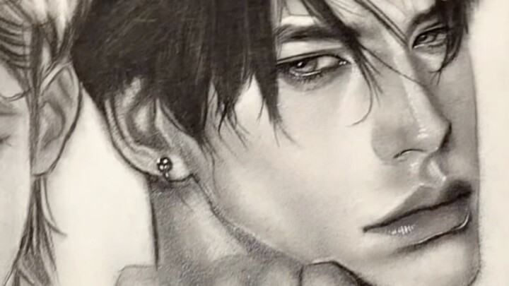 Drawing a handsome Sigma male🙂‍↕️🫶