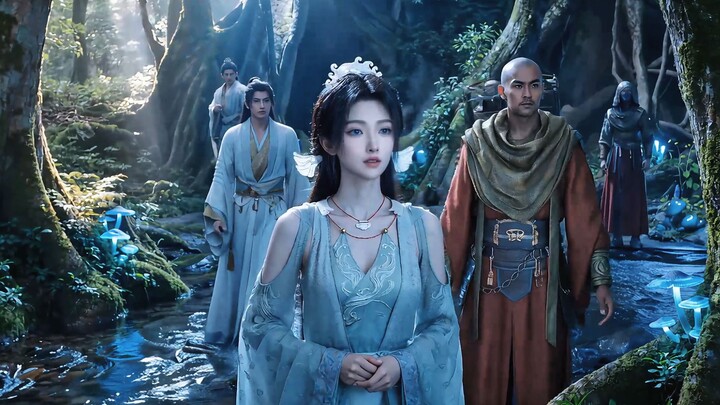 【เวอร์ชันรีมาสเตอร์ AI แบบคนจริง】ฉากเปิดตัวซ่งอวี่ต้นฉบับ 【นิทานเซียนธรรมดา — ความคิดแจ่มใส】Seedance