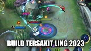 BUILD TERBARU DAN TERSAKIT LING ‼️26 KILL 🔥 KALIAN WAJIB COBA !!! - MLBB