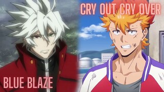 BLUE BLAZE X CRY OUT CRY OVER | (AMV) Mashup of Blazblue: Alter Memory X ONMYO-KAITEN Re:Birth